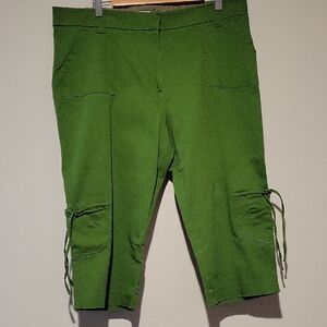 Jessica London Vibrant Green Pants